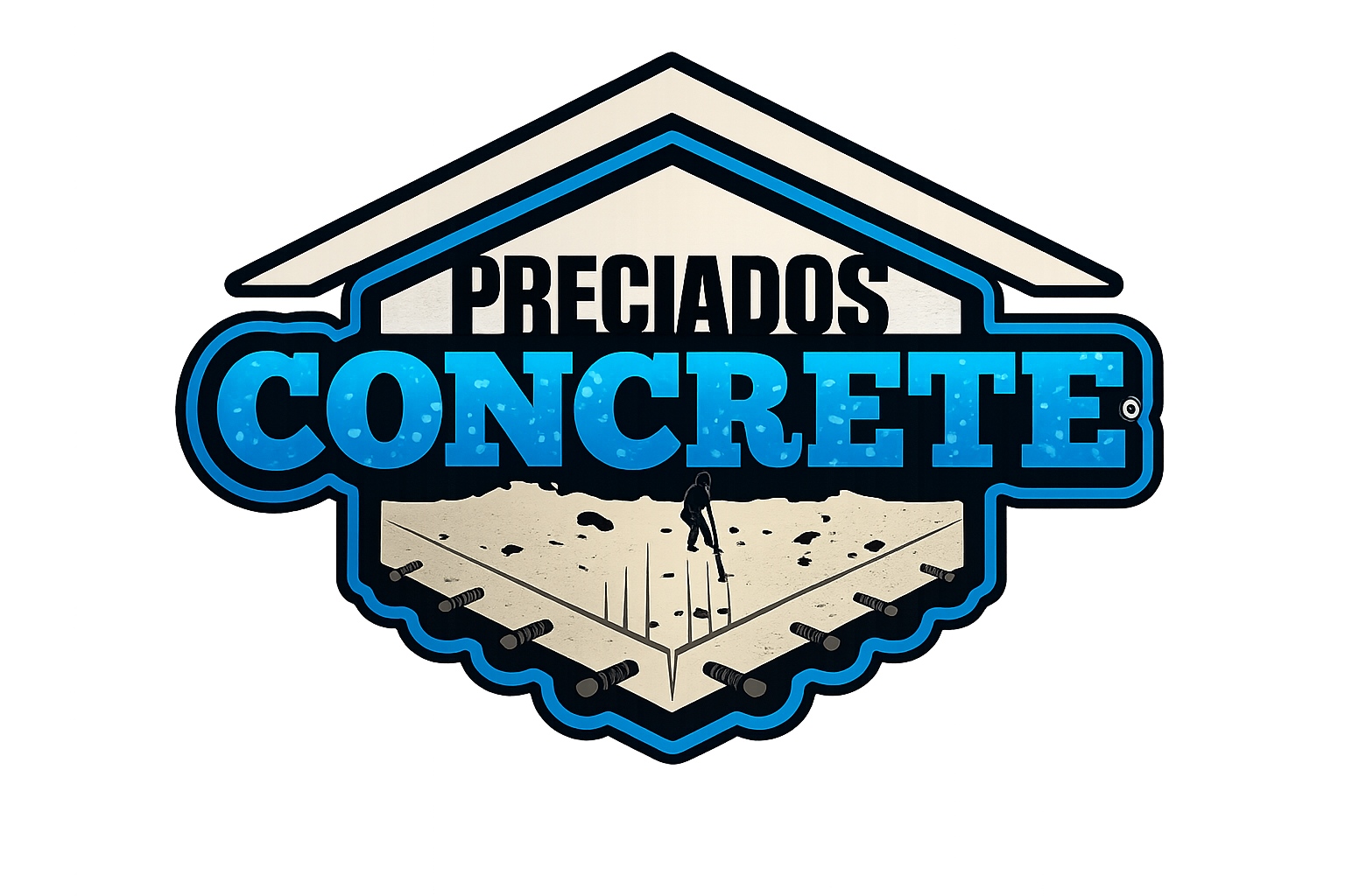 Preciados Concrete Logo