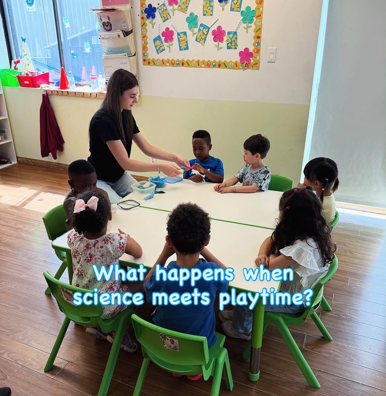 Atelier d'éveil scientifique et manipulation