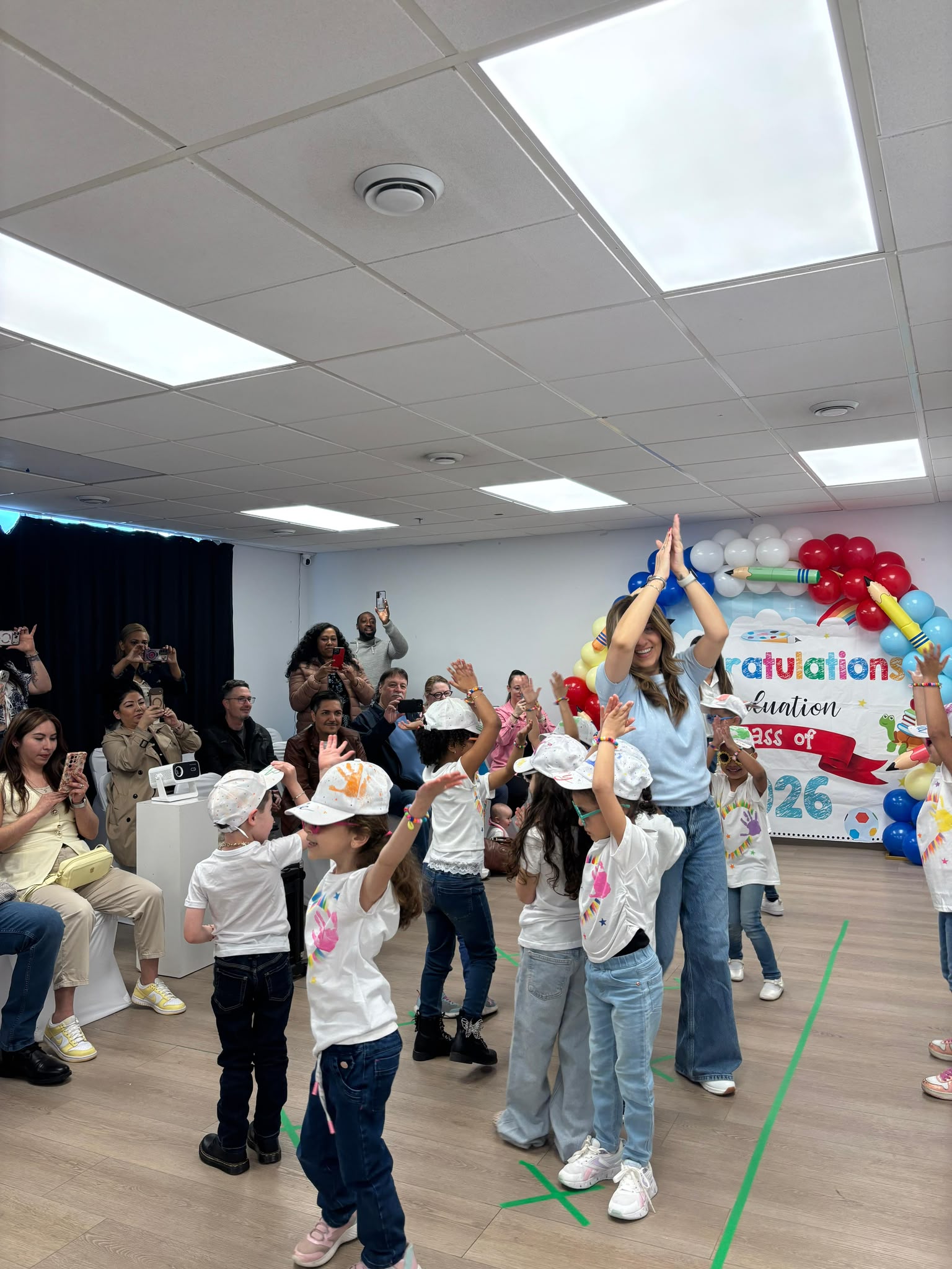 Spectacle et chorégraphie des enfants