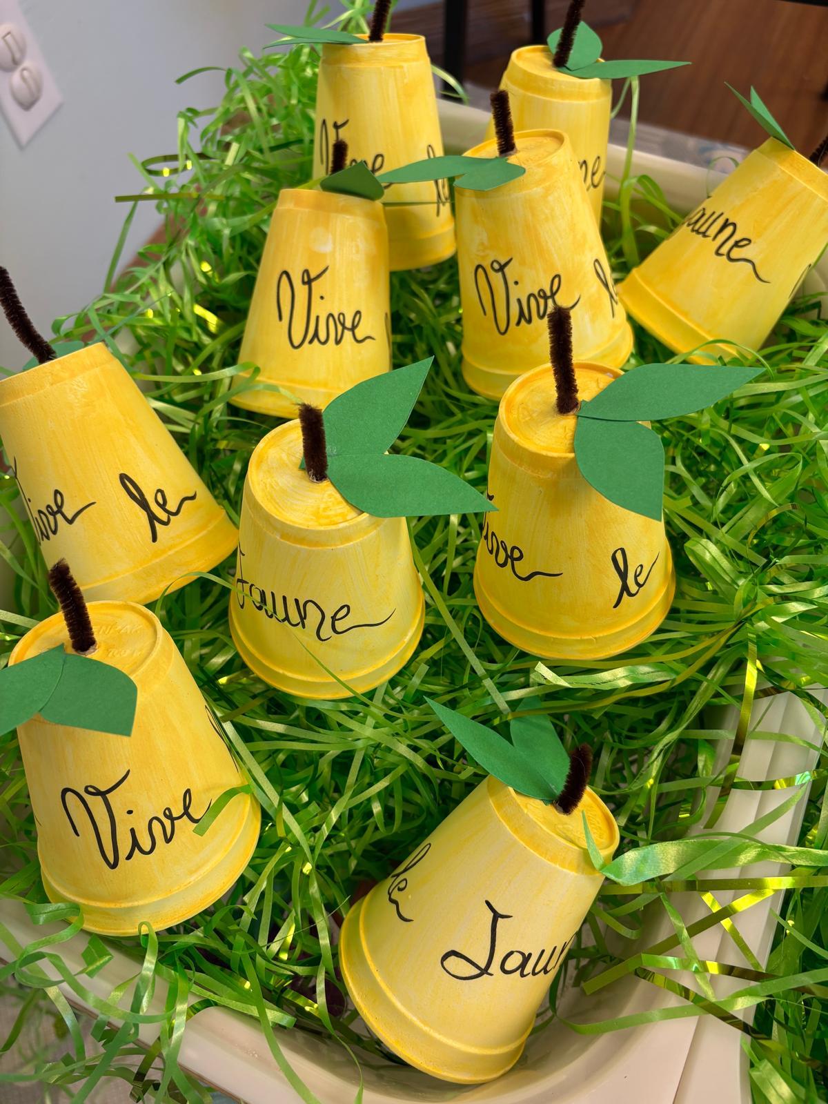Atelier thématique des couleurs — Vive le jaune !