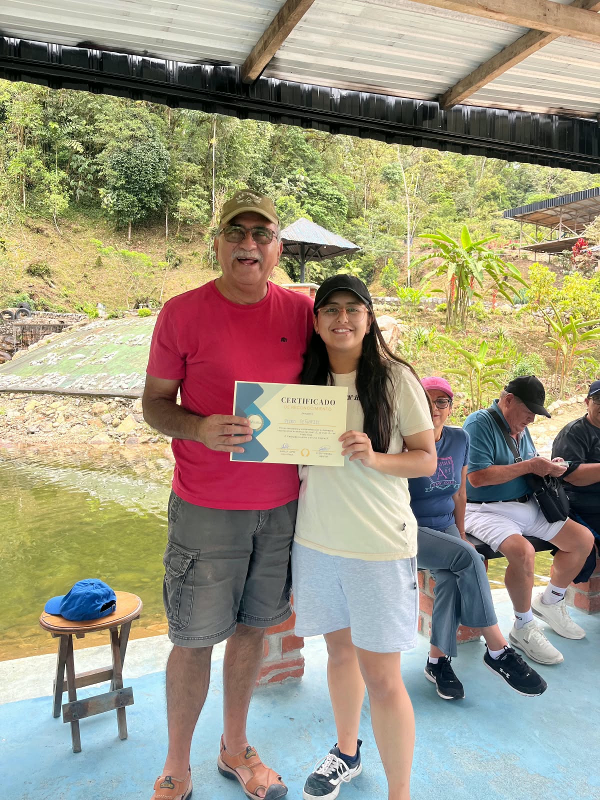 Miembro con certificado de reconocimiento en Vitalia Club