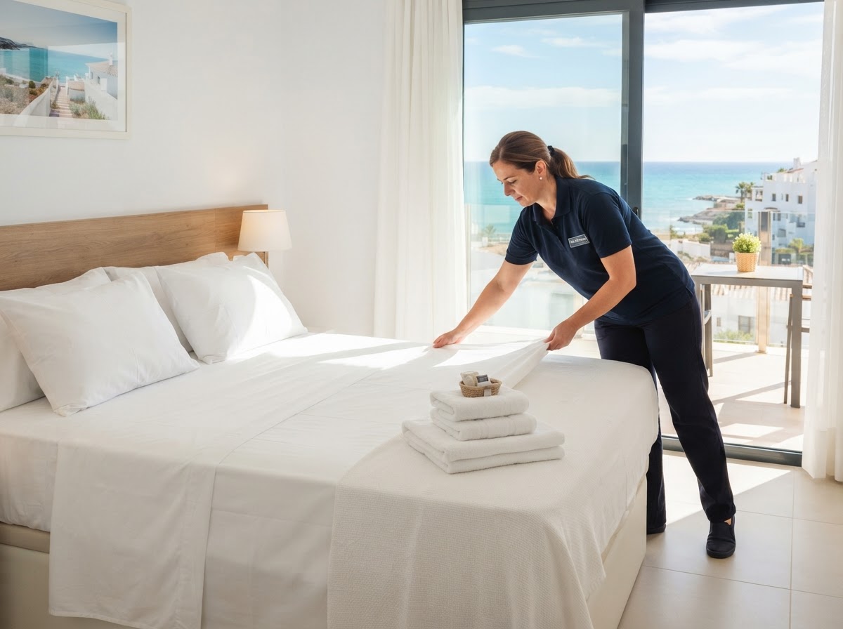 Limpieza Airbnb en Madrid: rotación entre huéspedes y check-in