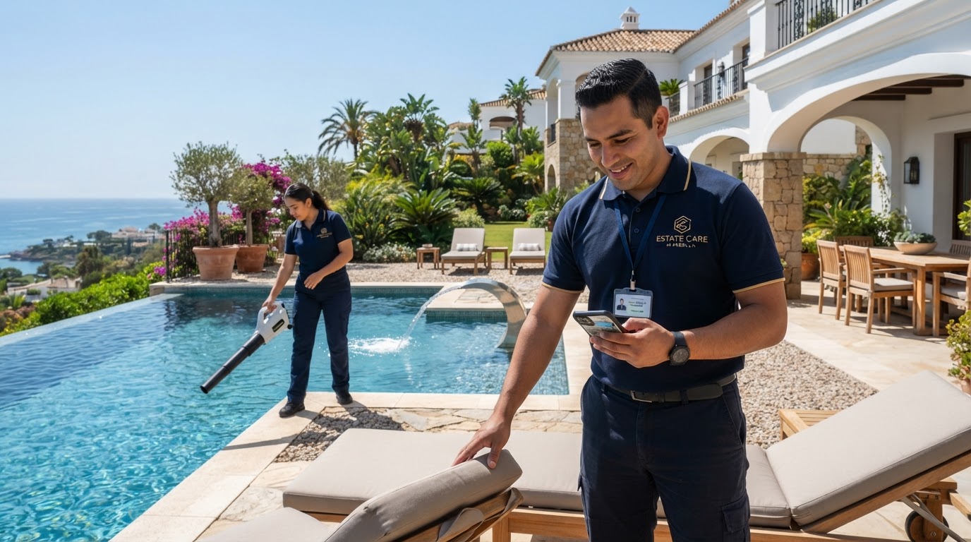 Cuidado de villas en Marbella para propietarios extranjeros: el informe en tu móvil