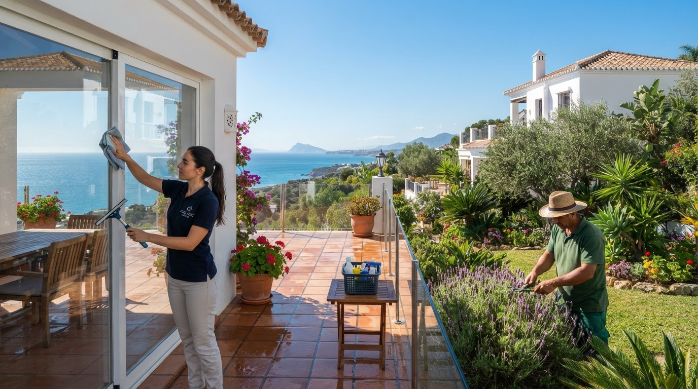 Cuidado de segunda residencia en Casares Costa: qué incluye
