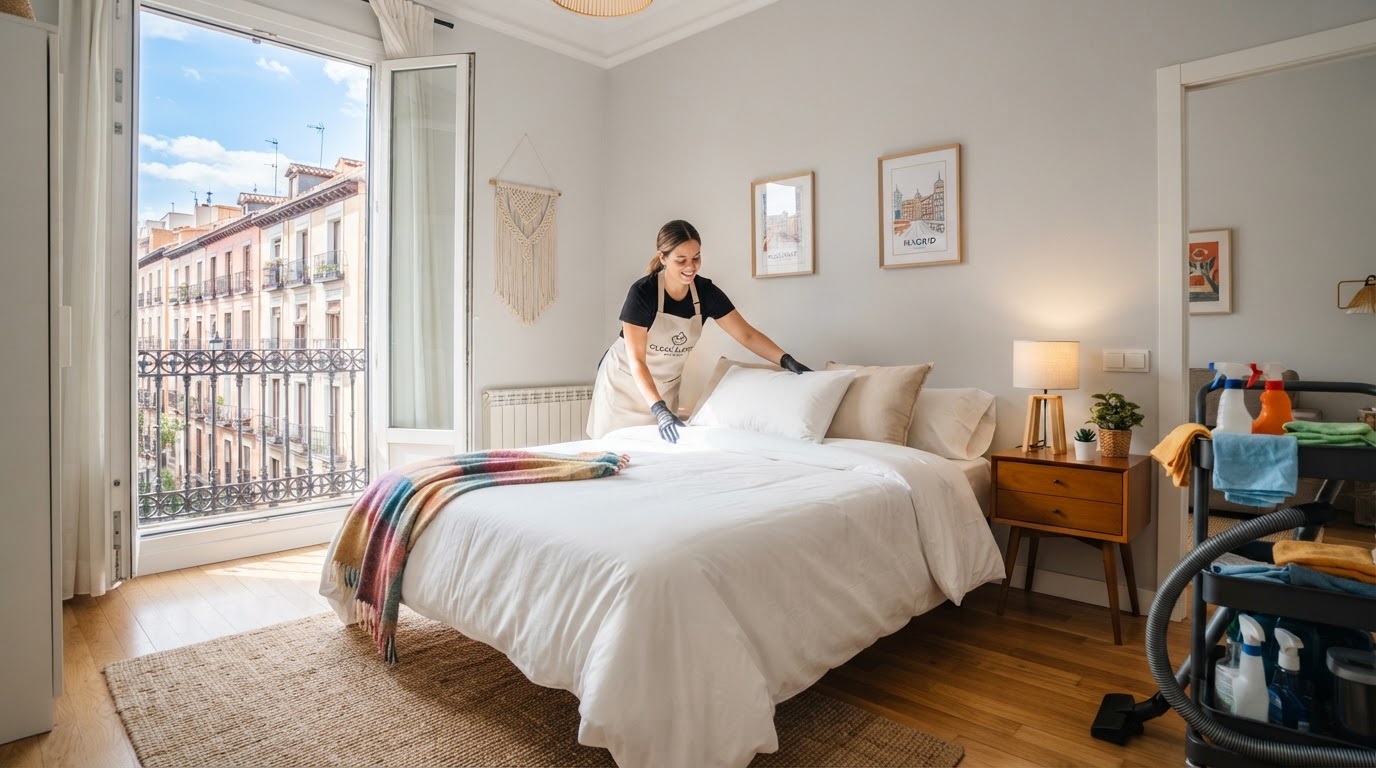 Limpieza Airbnb en Malasaña y Chamberí (Madrid)