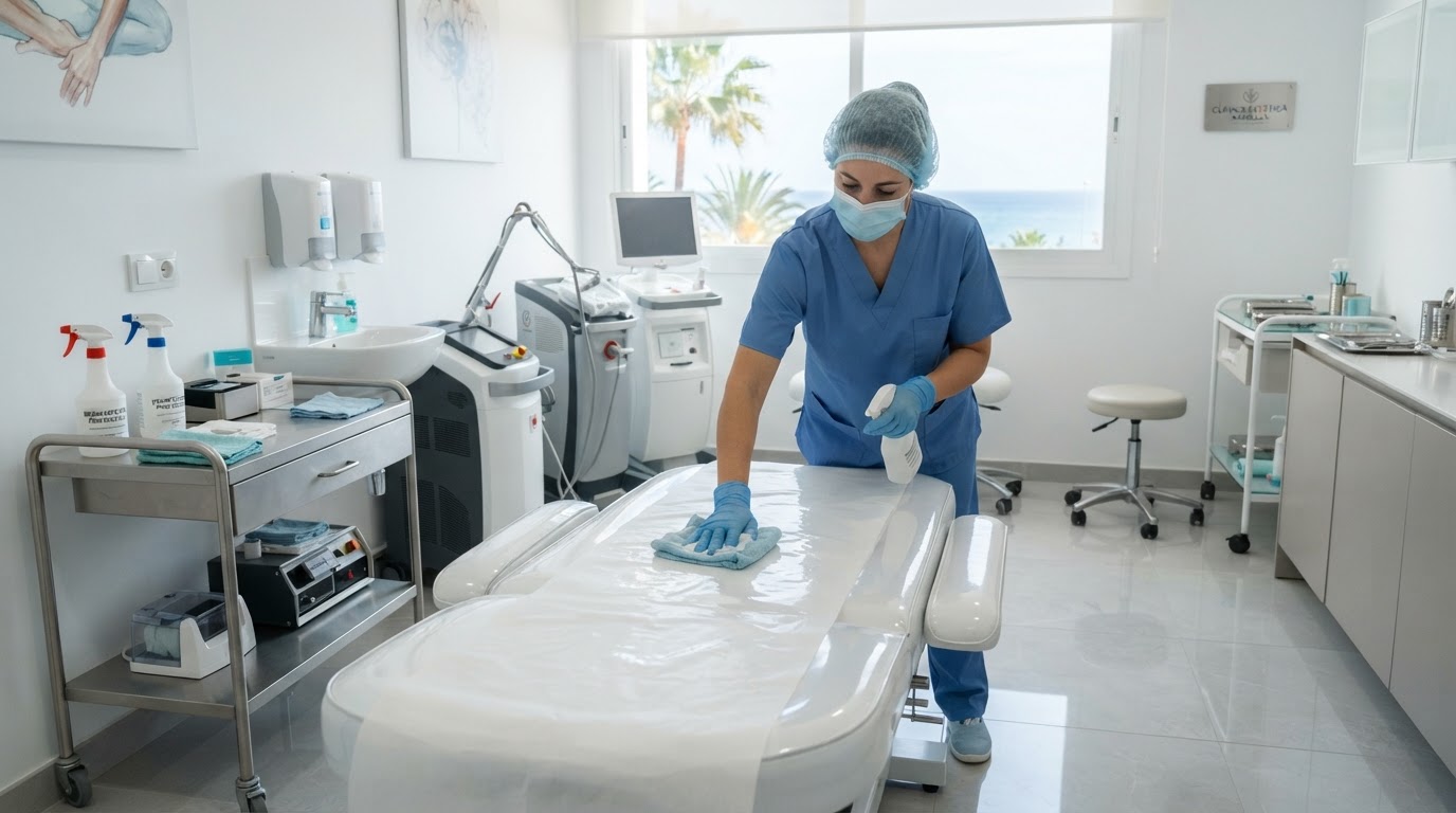 Limpieza de clínicas y consultorios en Marbella