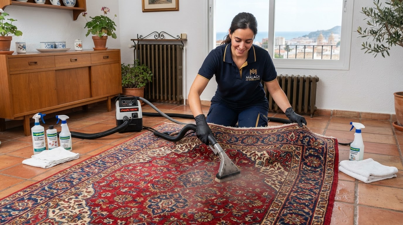Limpieza de alfombras persas en Málaga: por qué necesita un cuidado profesional