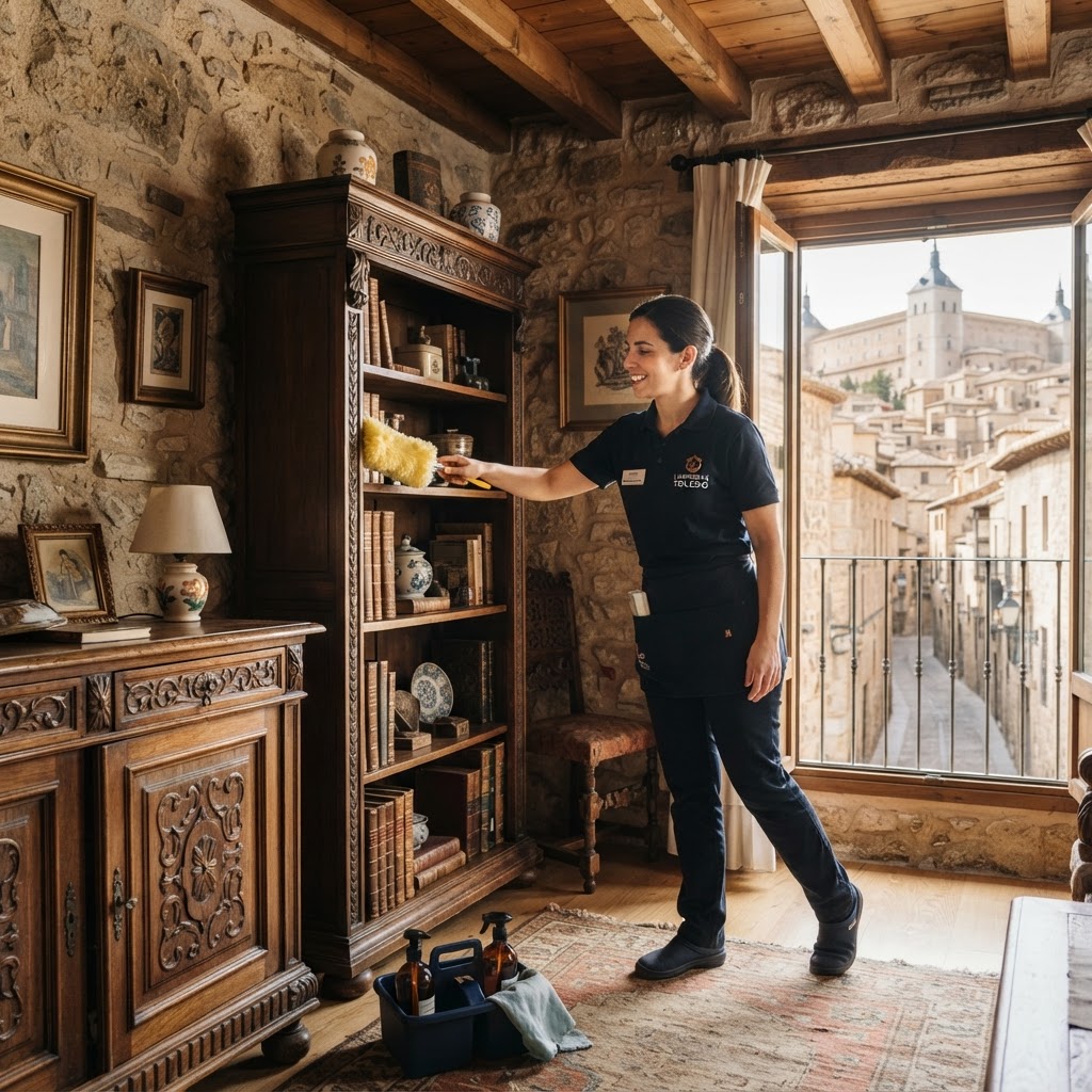 Limpieza de hogar en Toledo: pisos y casas del casco histórico