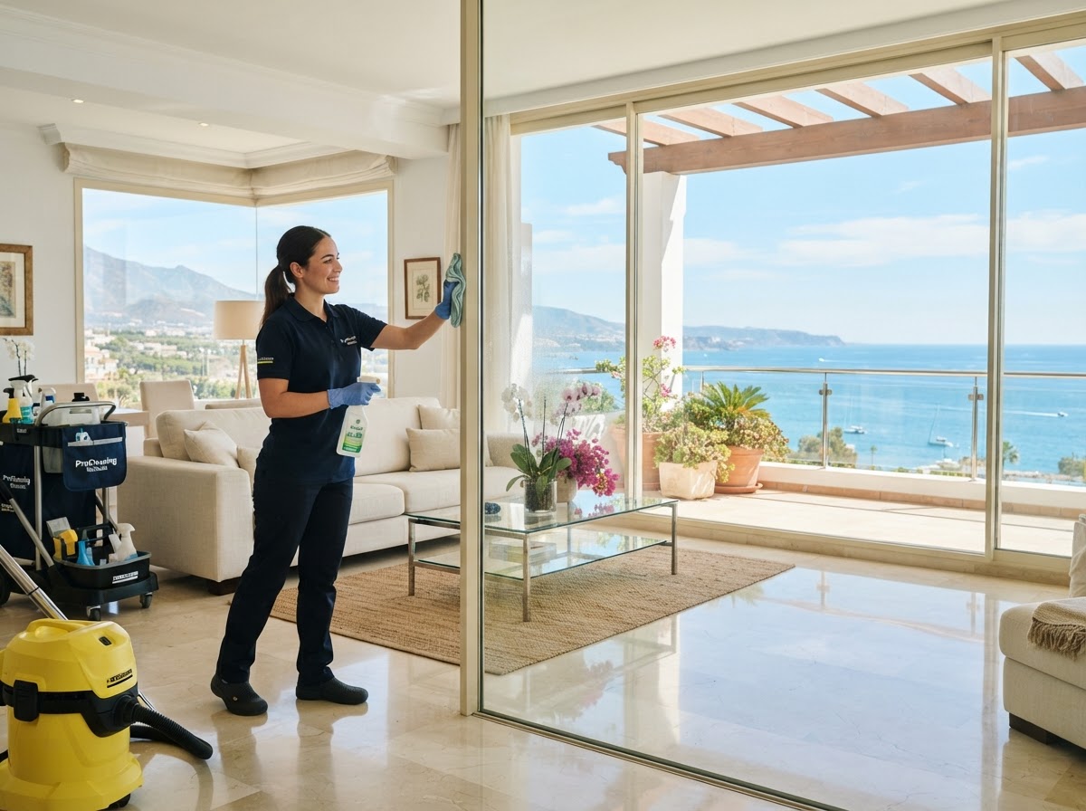 Limpieza residencial en Estepona: salitre, humedad y equipo propio