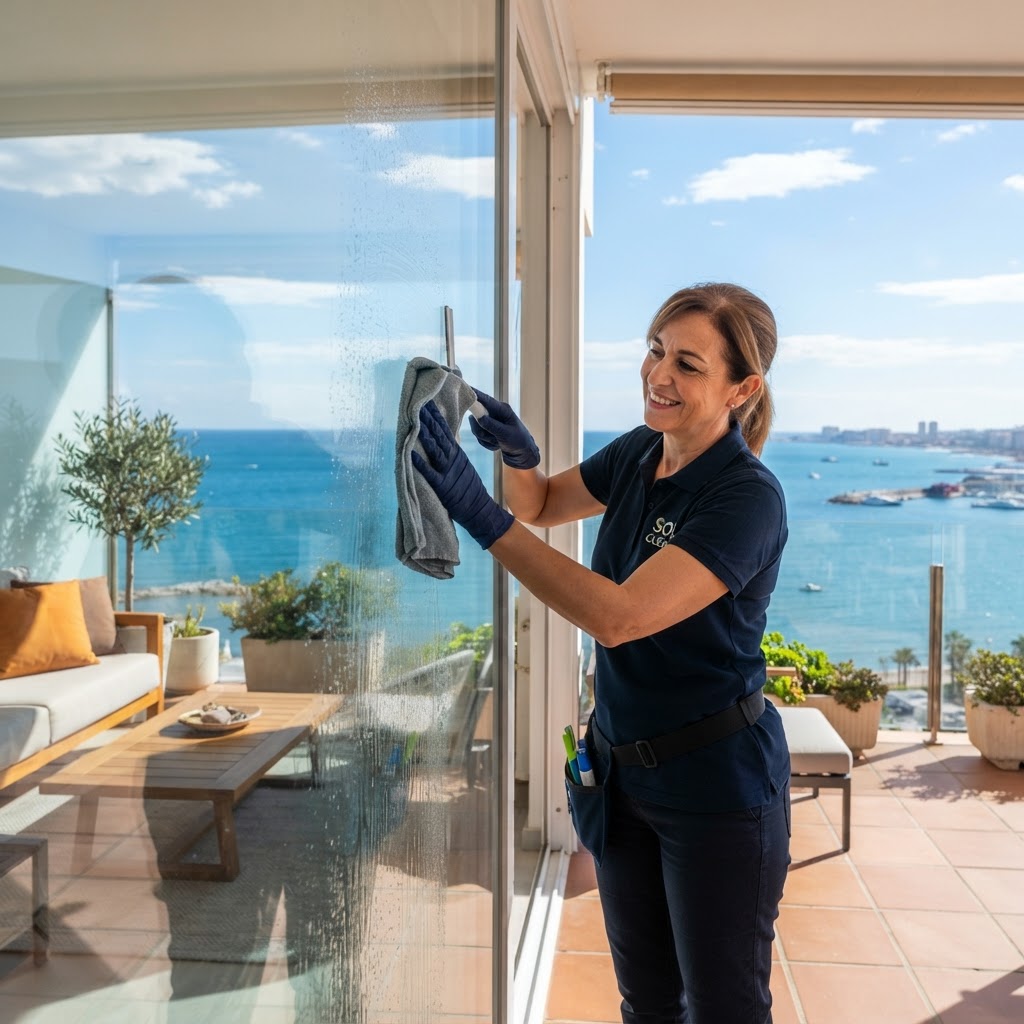 Limpieza residencial en Málaga: salitre y humedad costera