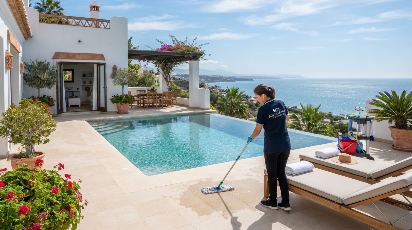 Limpieza de alquiler vacacional en Casares Costa: rotaciones