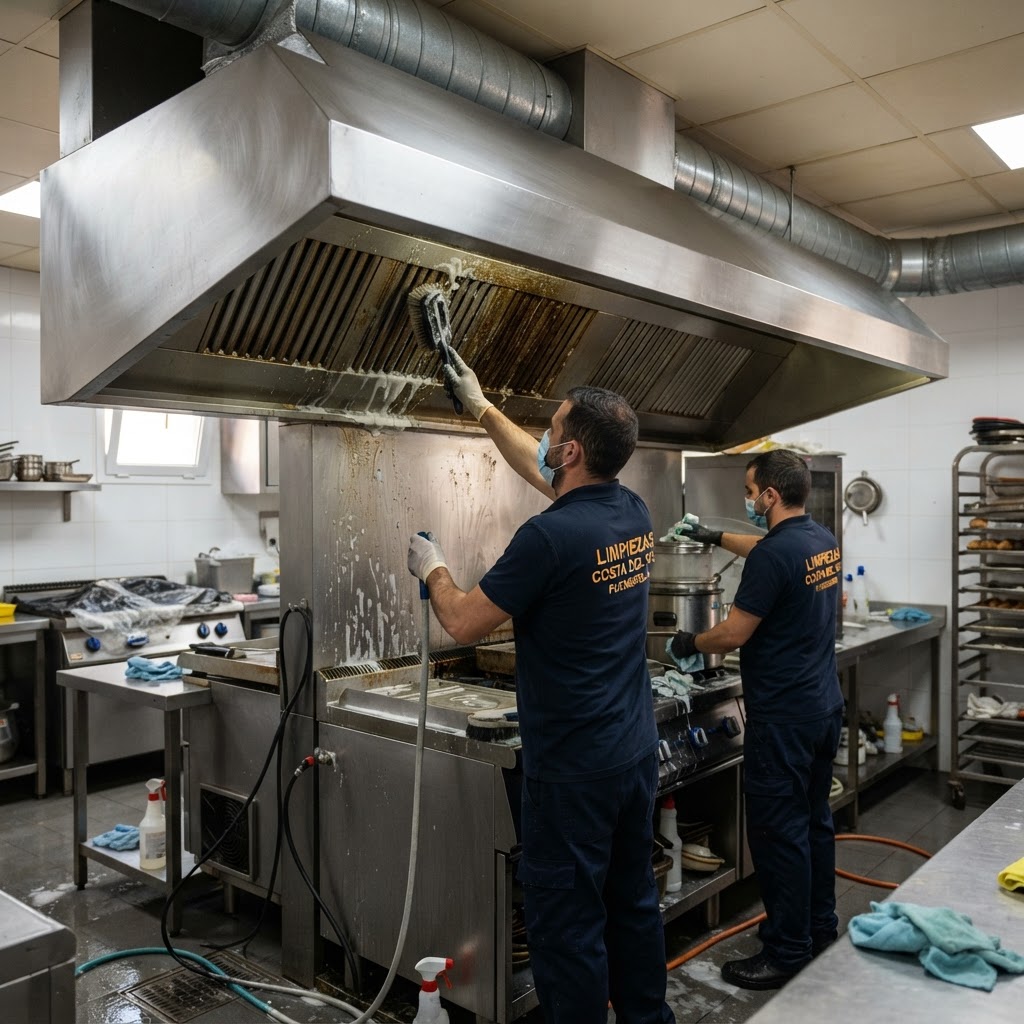 Limpieza de restaurantes en Fuengirola: cocinas y desengrase