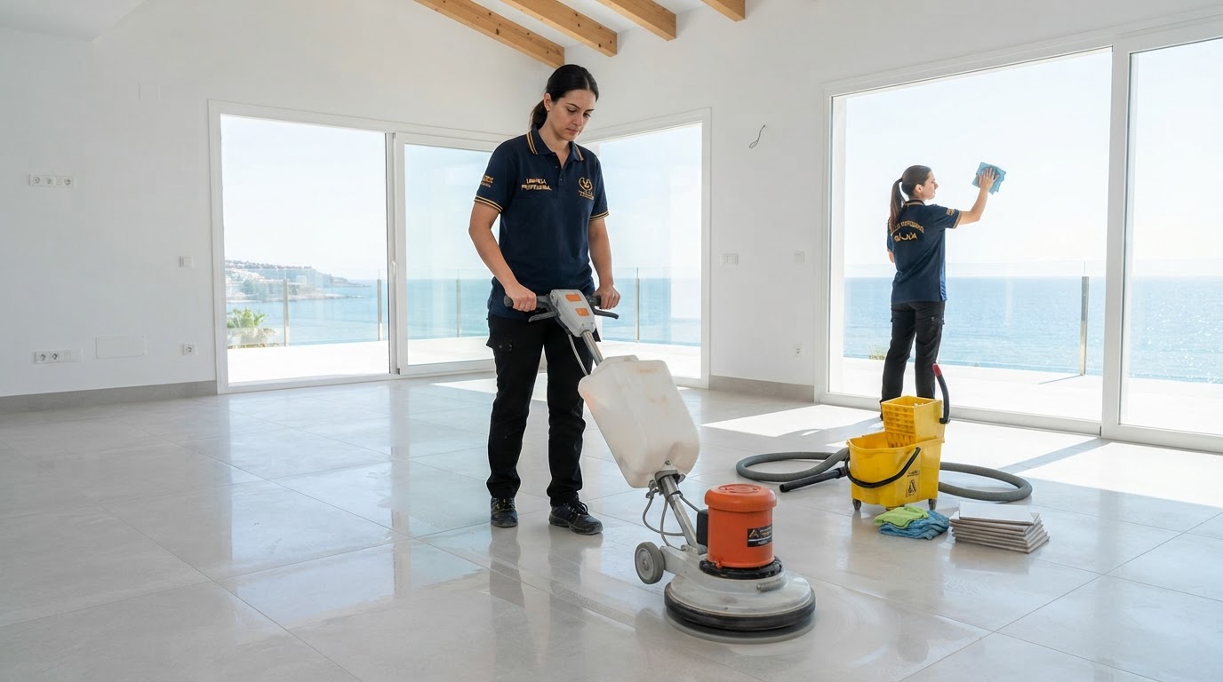 Limpieza post-obra en Málaga: cómo proteger los materiales nuevos