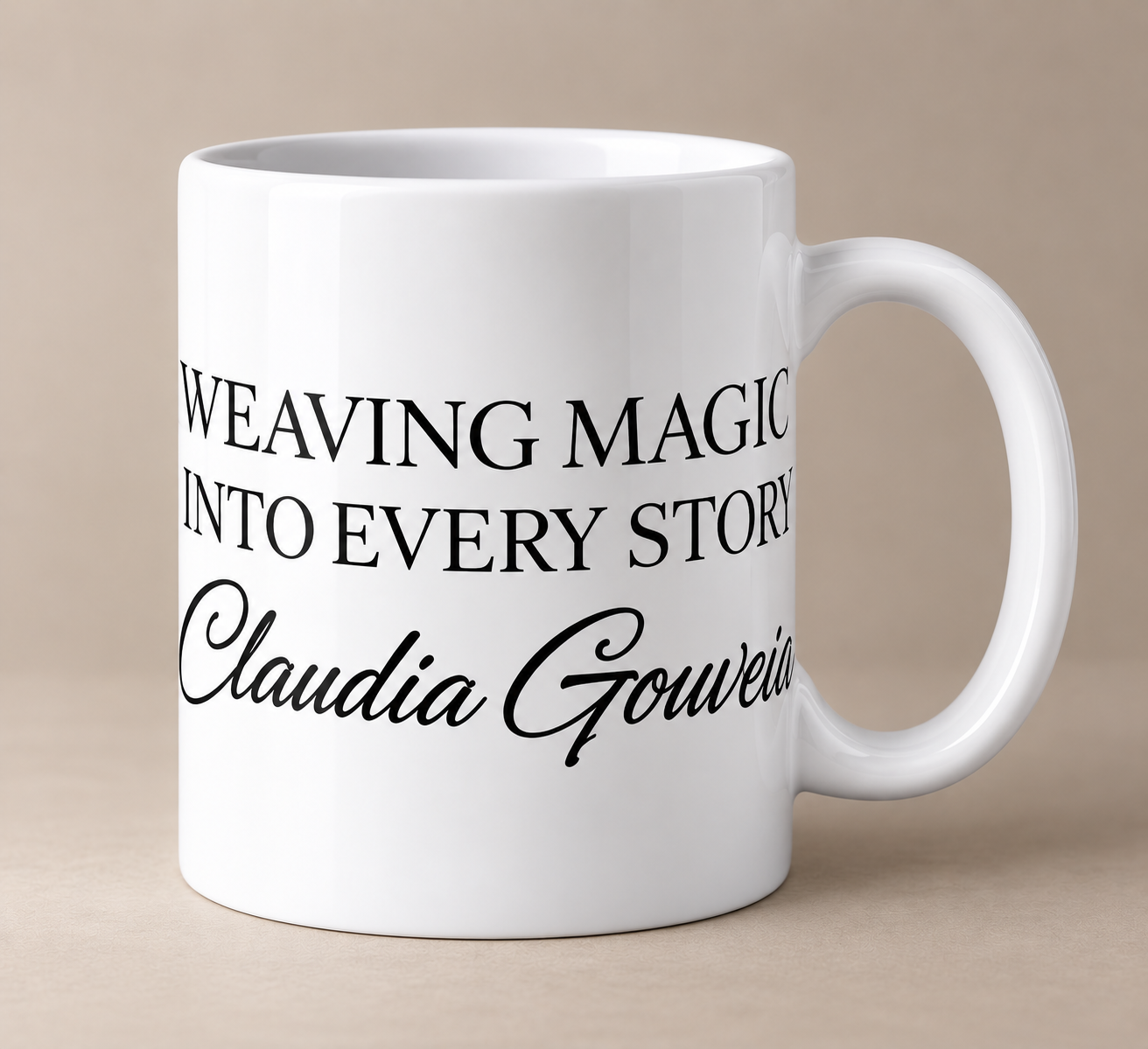 Signature Storyteller Mug — Claudia Gouveia signature merchandise