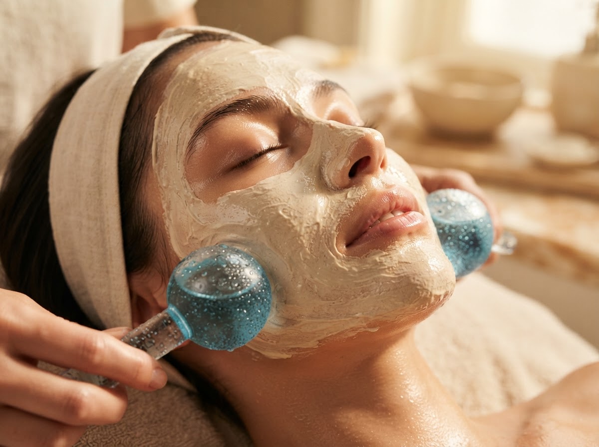 Golden Hour Luxe custom facial treatment
