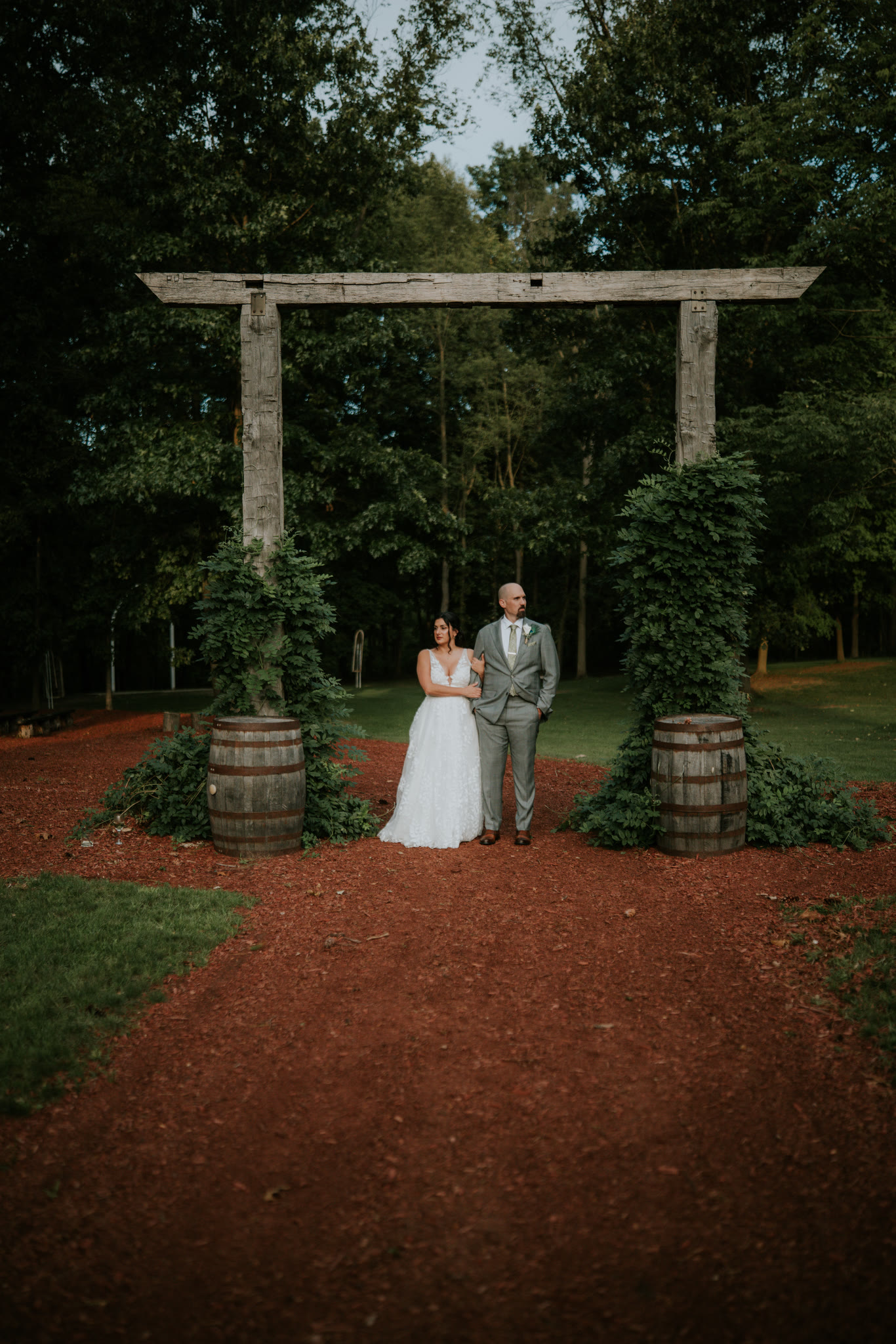 Bride portrait on her wedding day