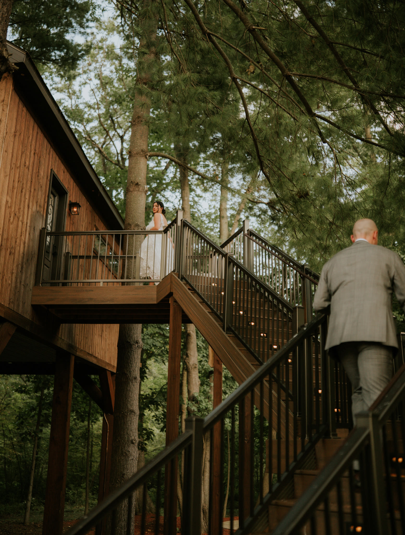 Bride in her wedding gown portrait