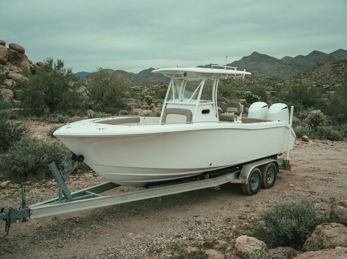 Boat and RV gel coat correction and marine coating in Southern Utah