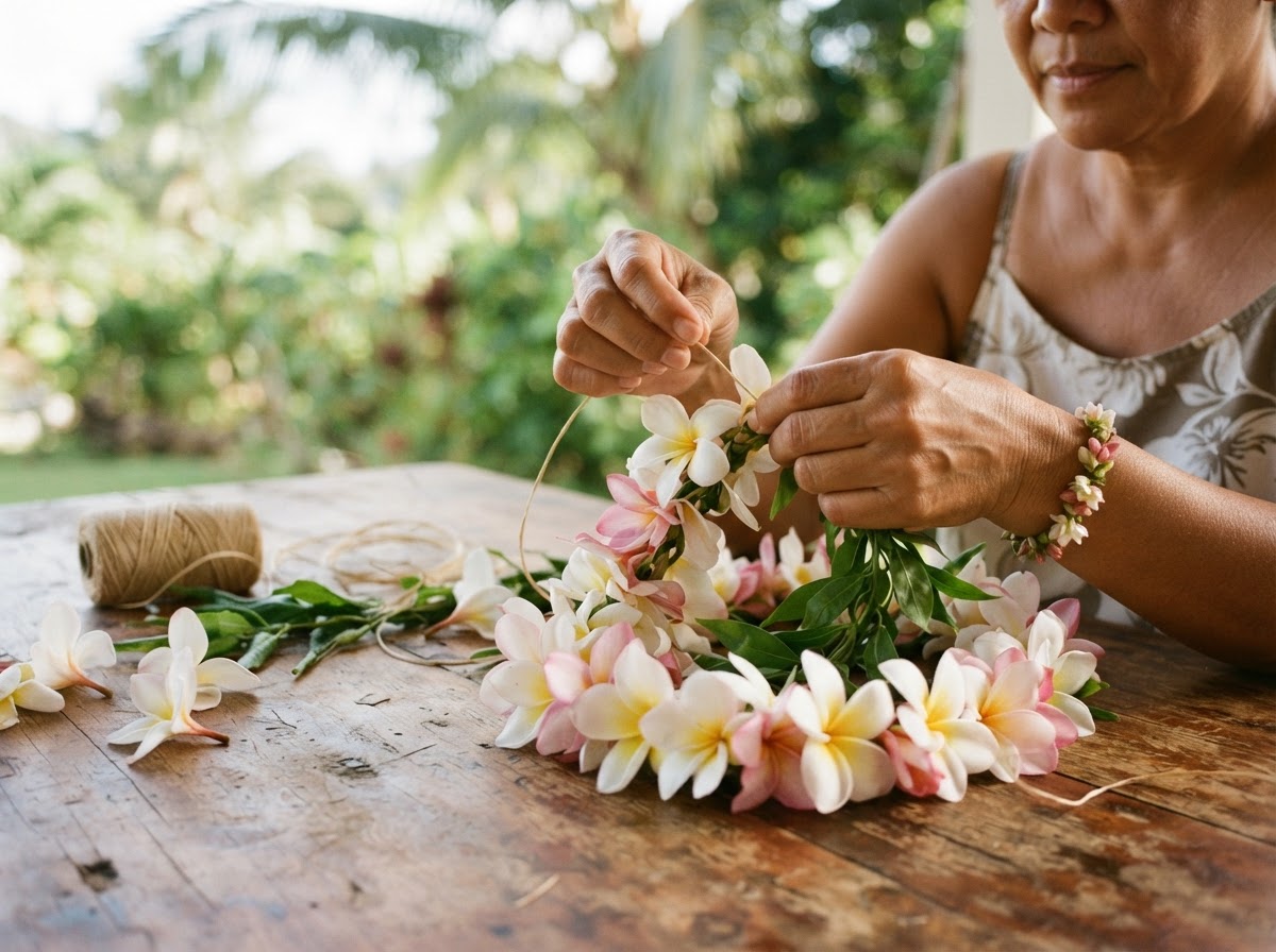 The Meaning of the Lei in a Hawaiian Wedding