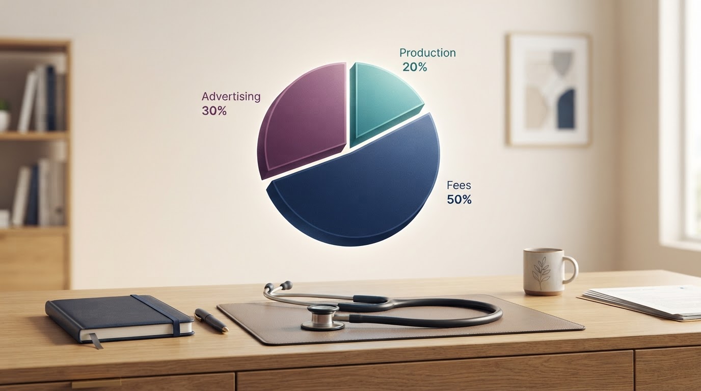 ¿Cuánto cuesta el marketing para médicos? Presupuesto, honorarios y qué debería incluir
