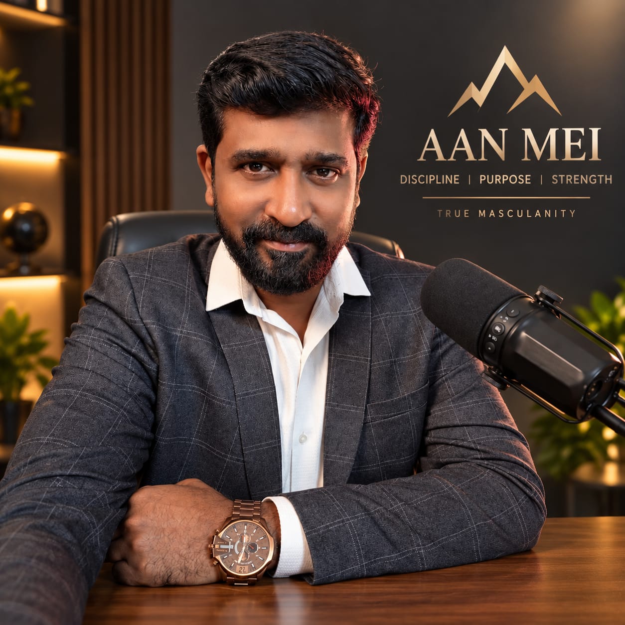 A.S JUSTIN ALEX, founder of AAN MEI