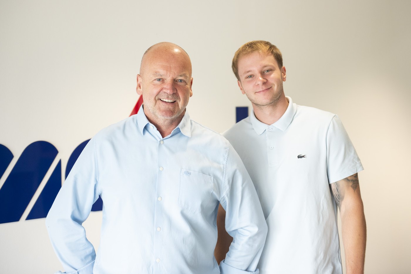 Zwei Generationen der Familie Maisel