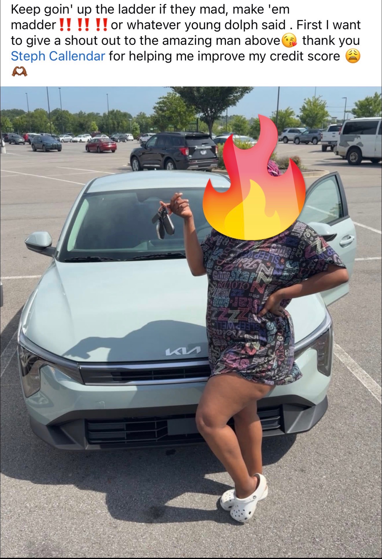 Brand New Vehicle Purchased
