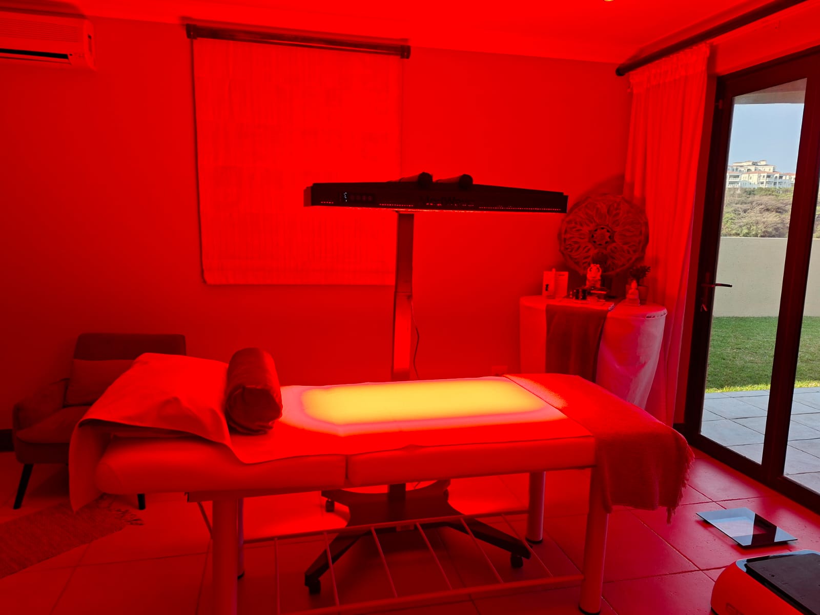 Comfortable Treatment Room at AuraWave Wellness