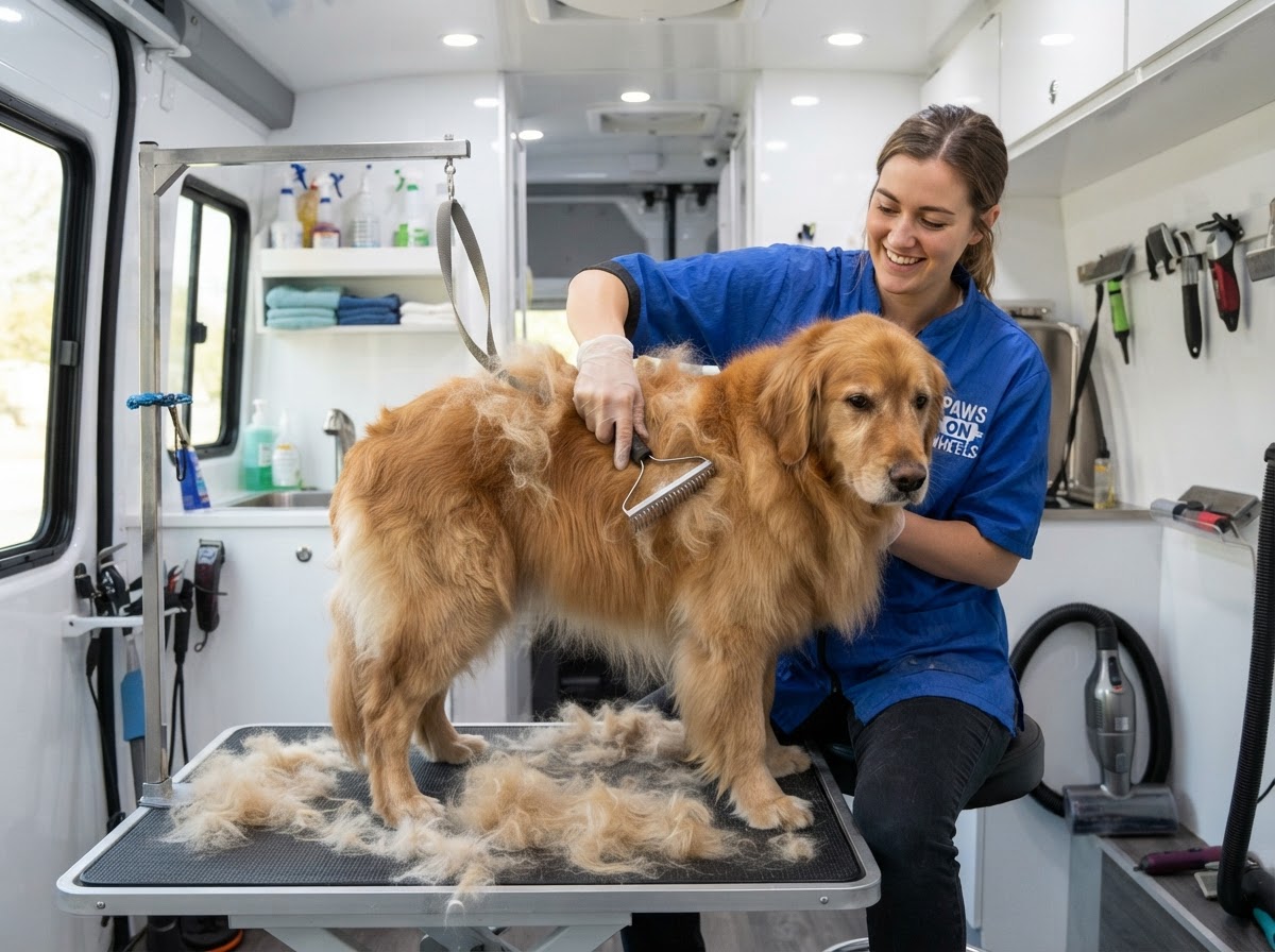 Brushing, De-Shedding, and De-Matting: What Is the Difference?
