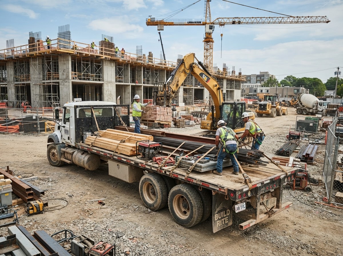 Hot shot delivery for Fort McMurray businesses and jobsites