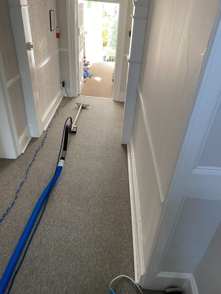 Full Hallway Carpet Restoration