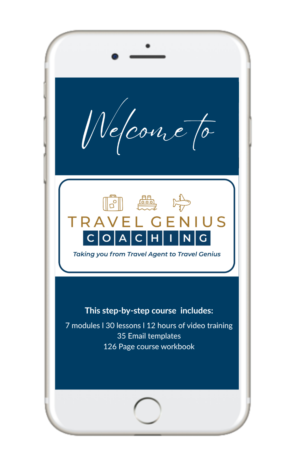 Travel Genius Coaching on Smartphone