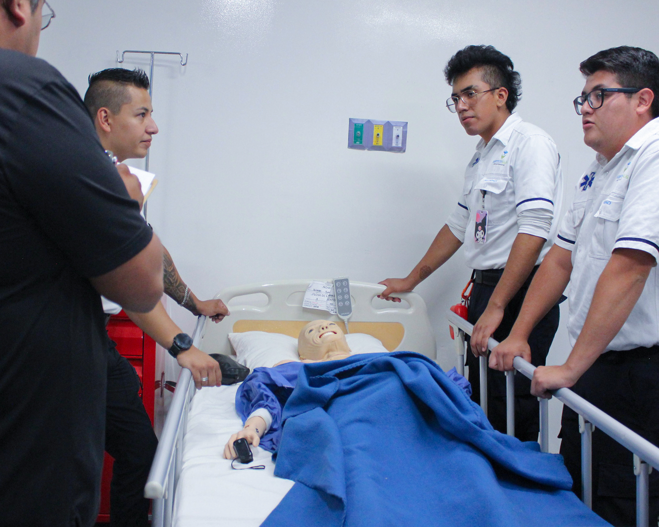 Práctica operativa con ambulancia