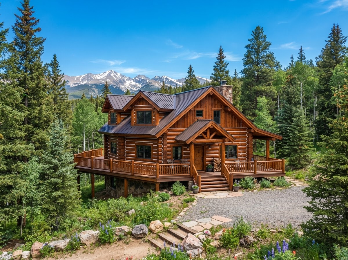 Sashco Certified Log Home Staining and Restoration in Colorado