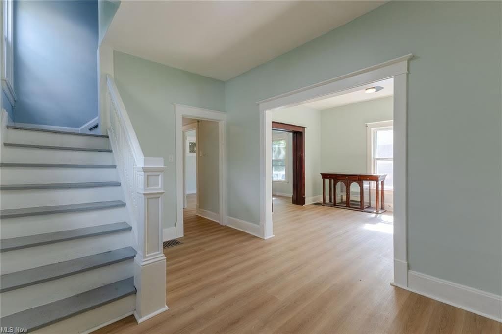 Craftsman Staircase & Architectural Foyer Trim