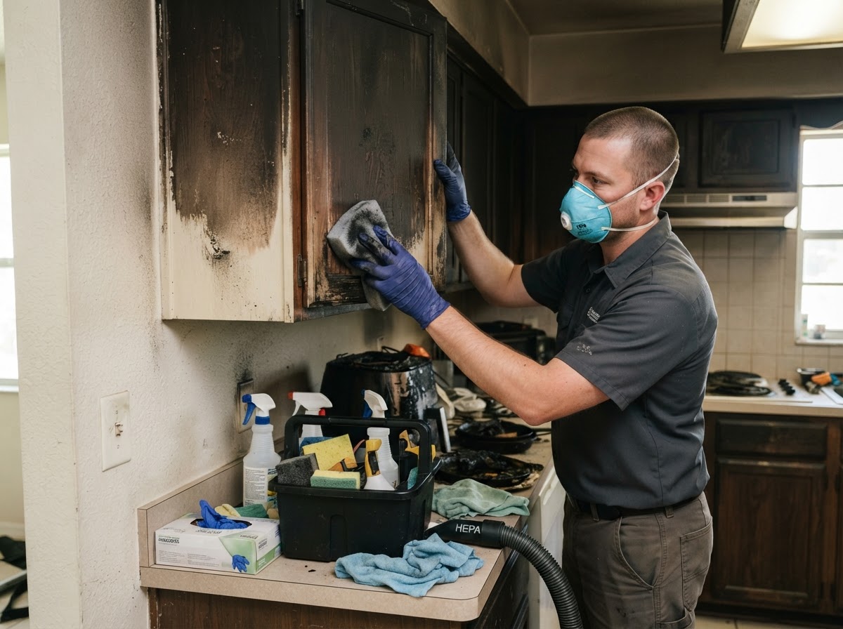 Soot damage cleanup and removal near Winter Haven Florida