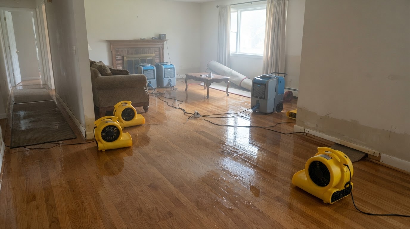 Flood damage cleanup in Winter Haven Florida