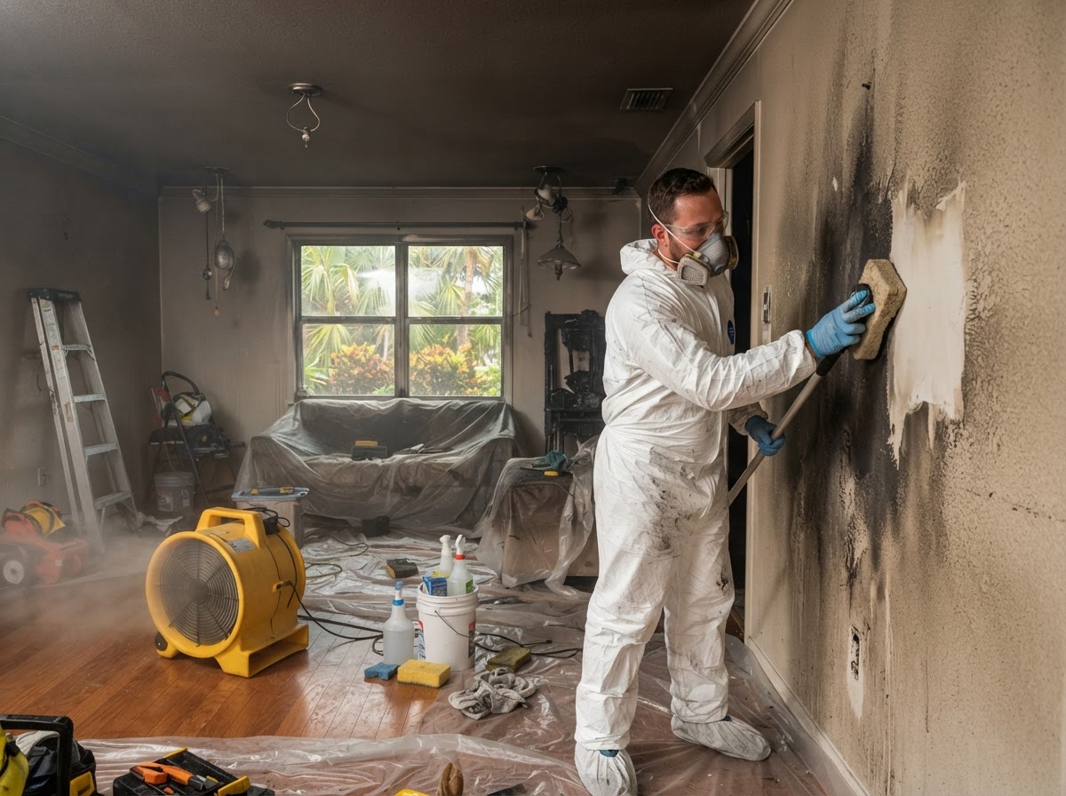 Smoke damage cleanup and smoke odor removal in Winter Haven