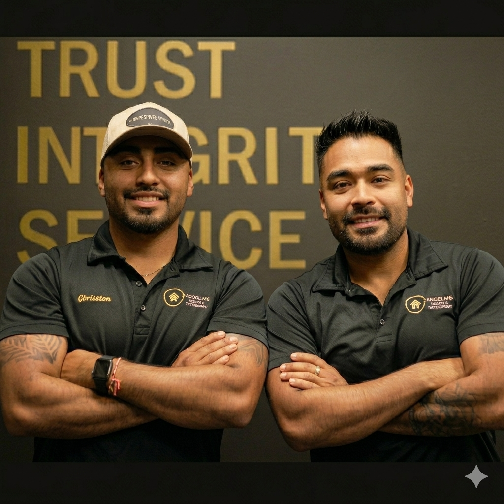 Carlos & Christian — Owners at Golden Nail Roofing