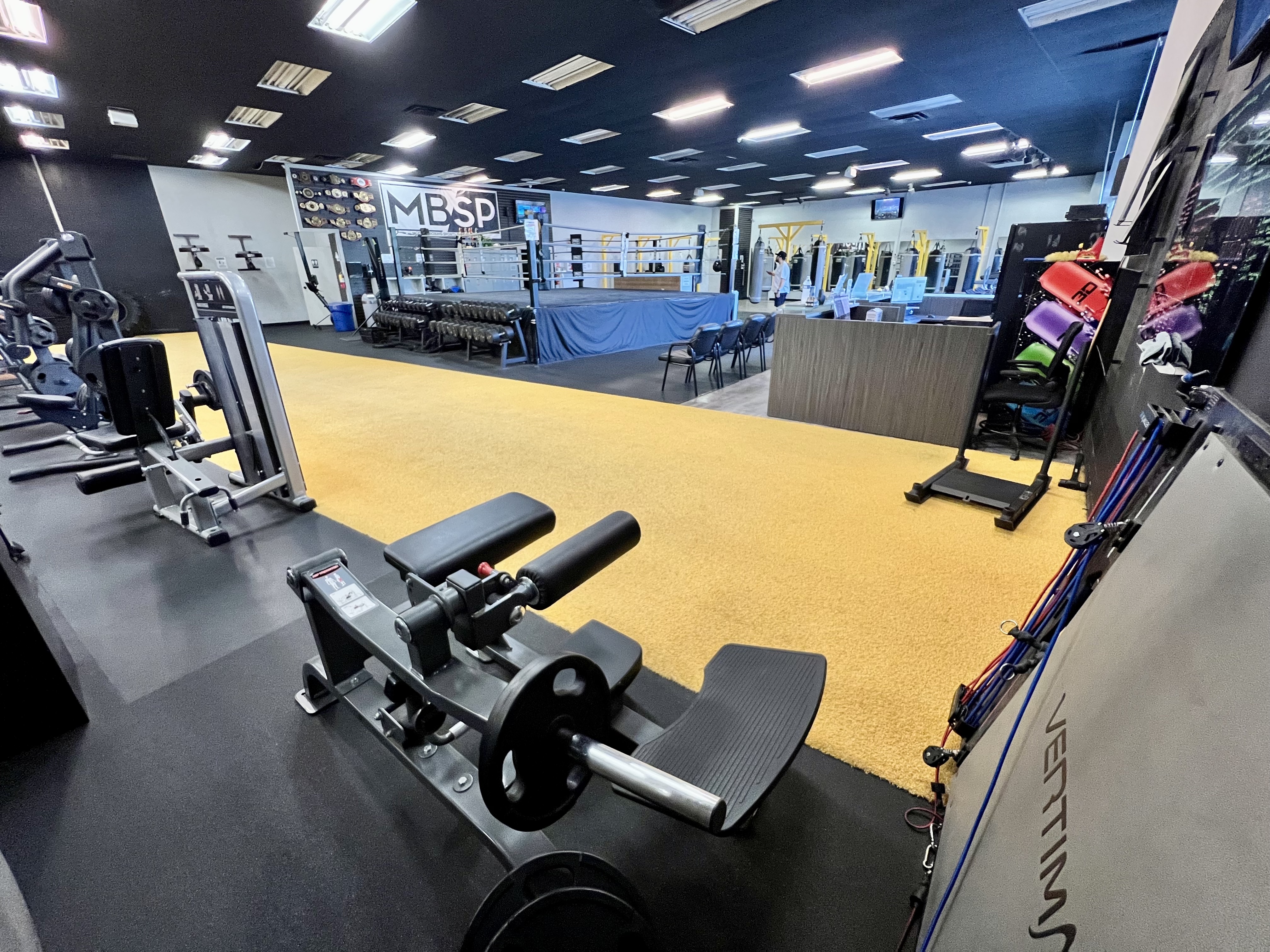 MBSP strength and conditioning area