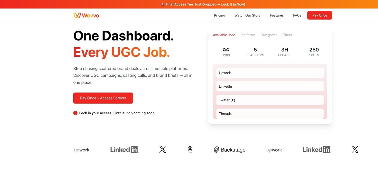 Wovvo: The UGC Job Finding Tool That Actually Works (2025)