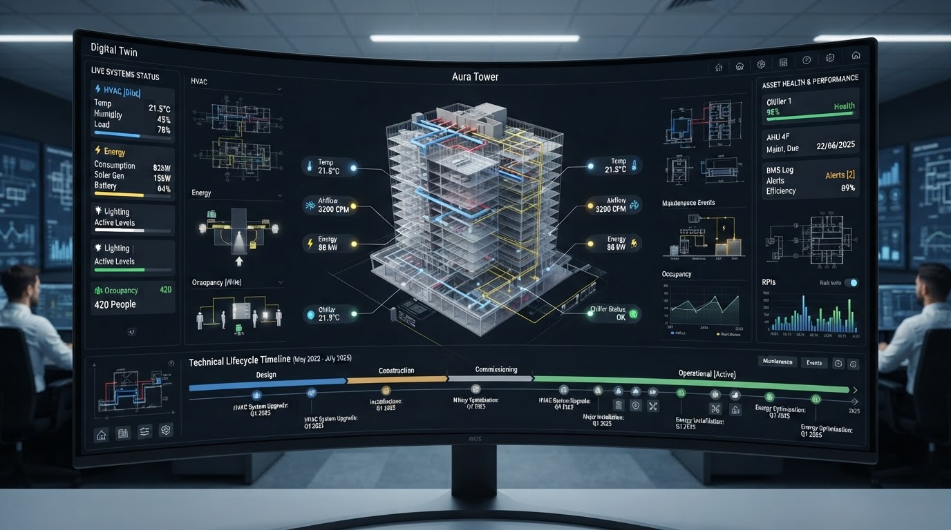 TRACE — digitálna vrstva životného cyklu budovy