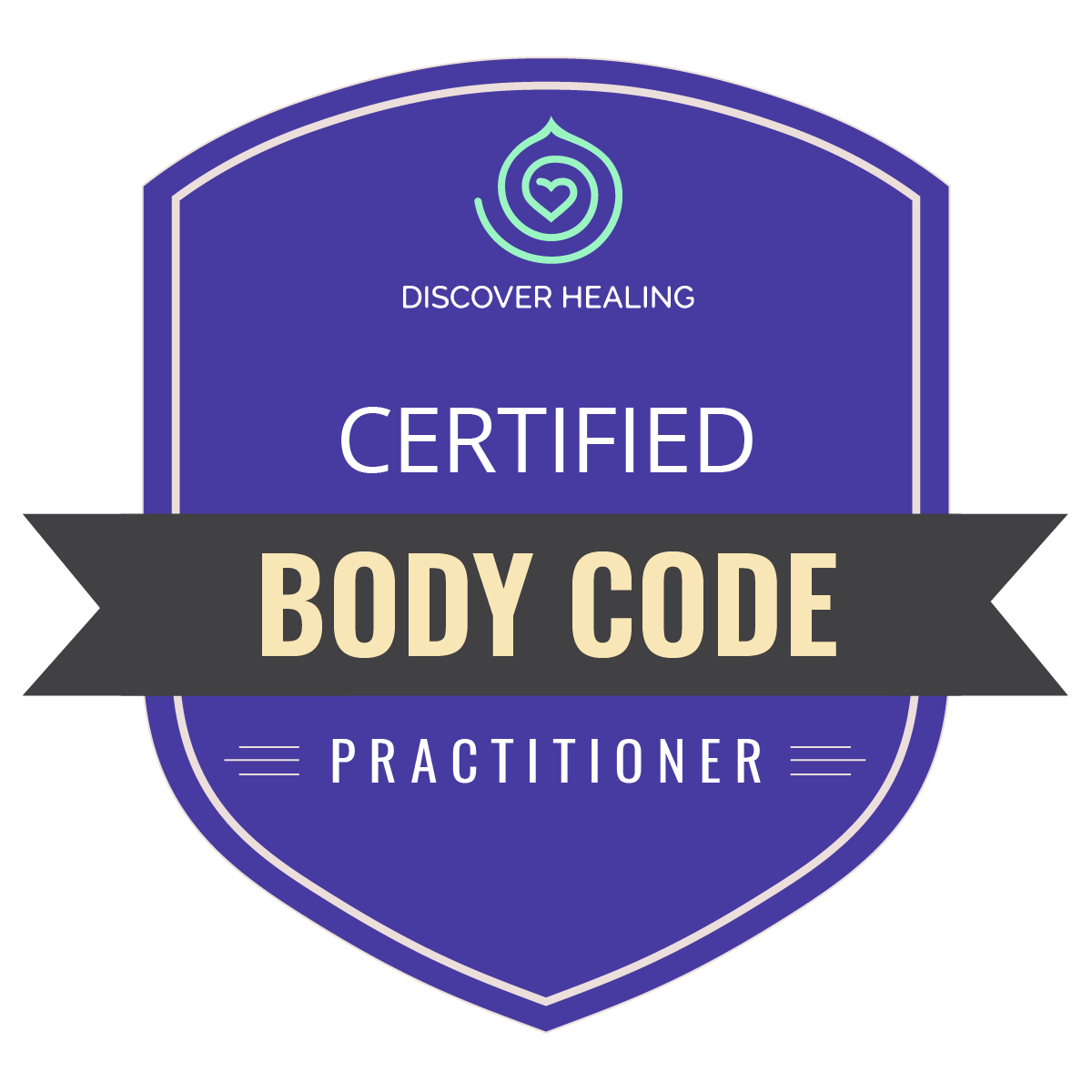 Discover Healing Certified Body Code Practitioner Badge