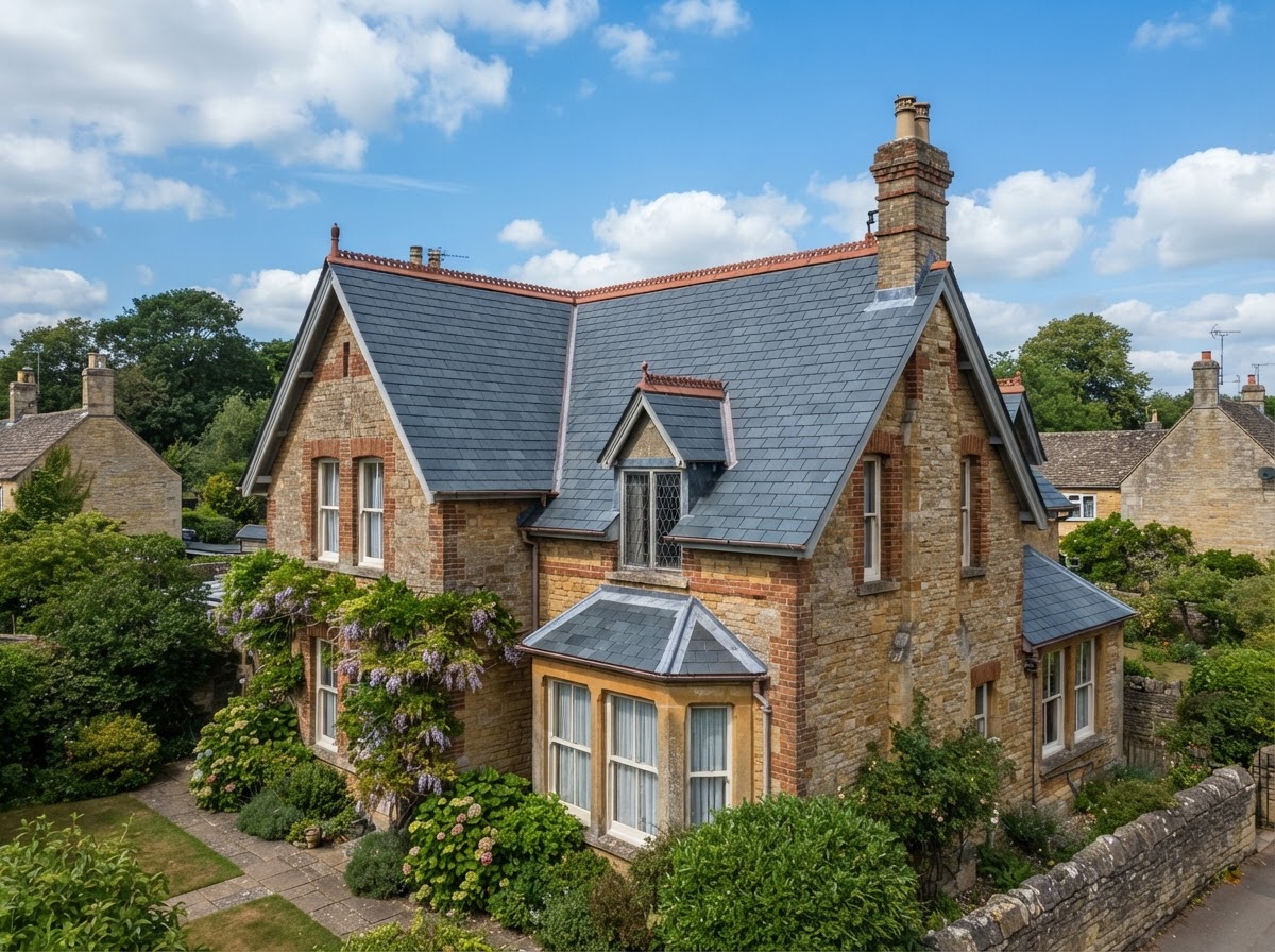 Victorian slate restoration