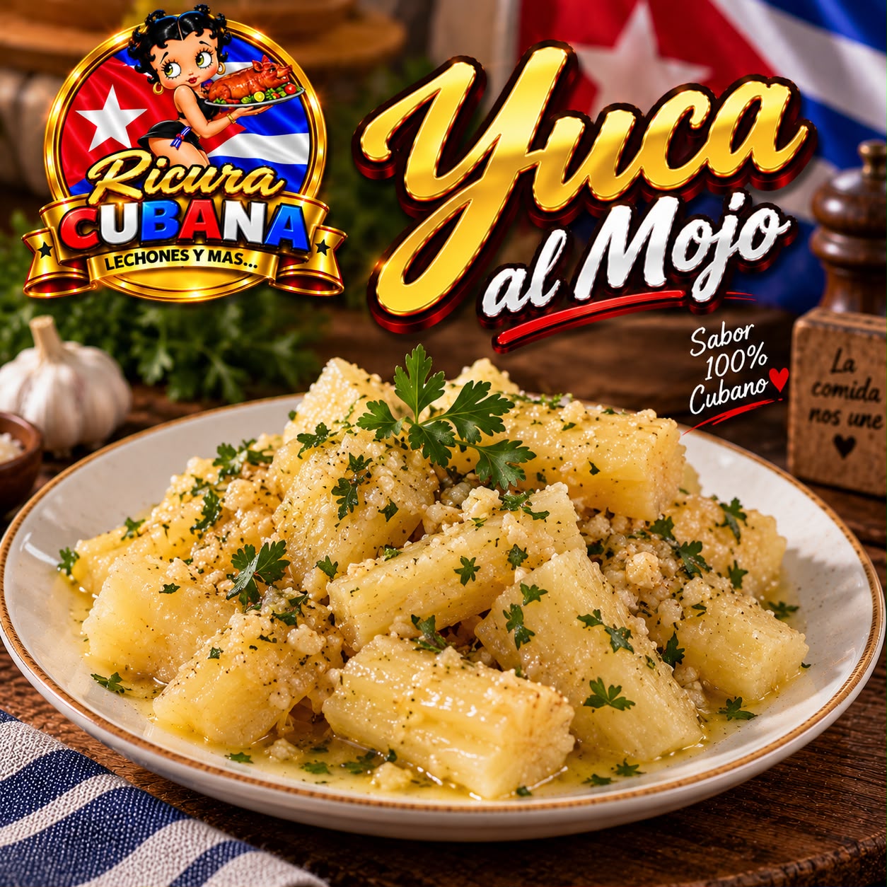 Yuca al Mojo