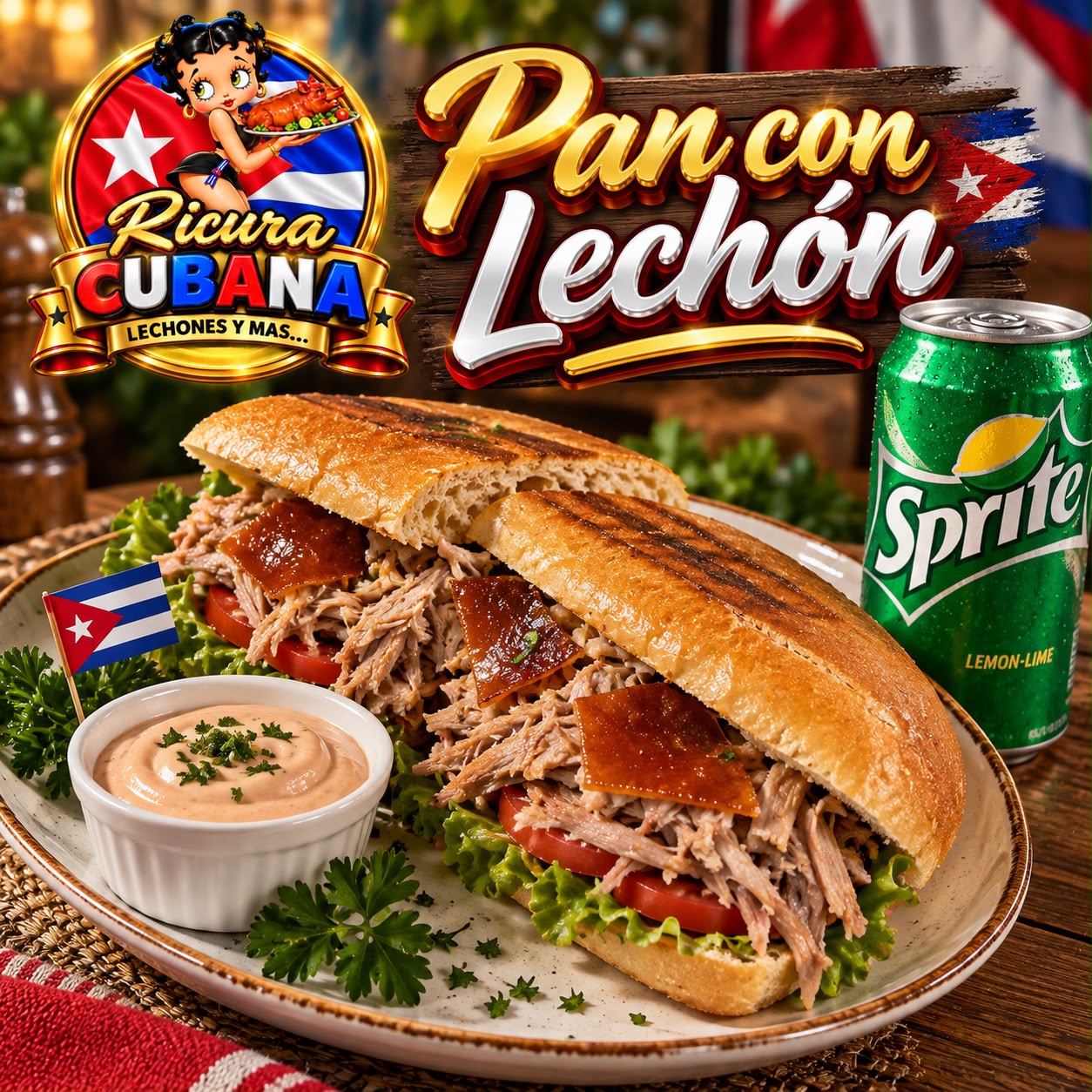 Combo Pan con Lechón