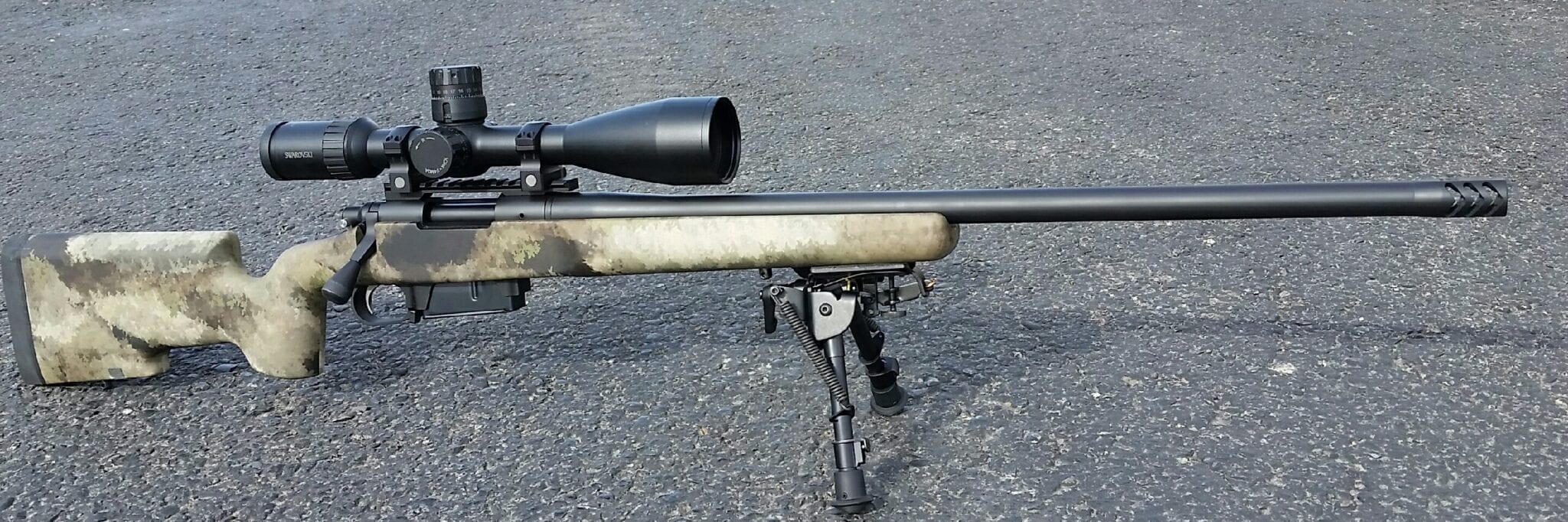 Graphite black Cerakote firearm finish