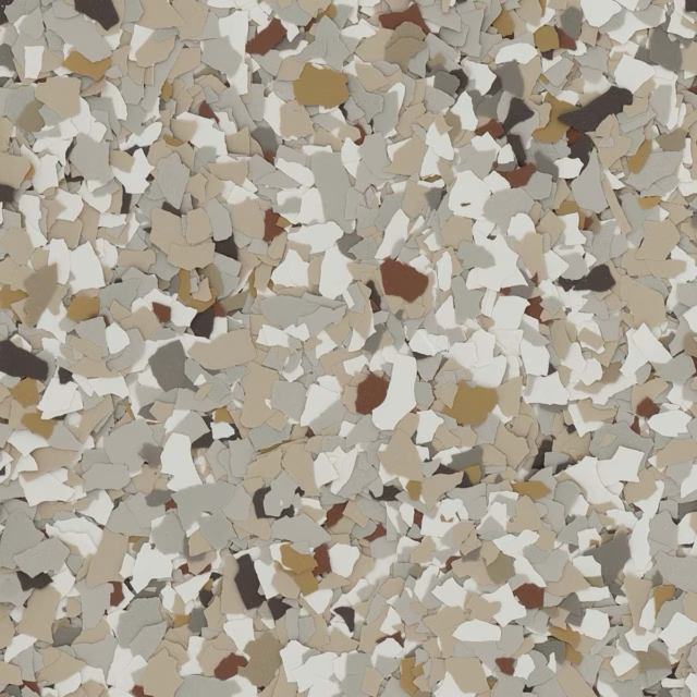 Creekbed flake color