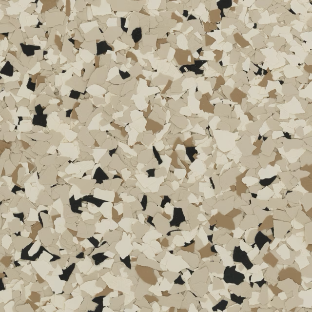 Shoreline flake color