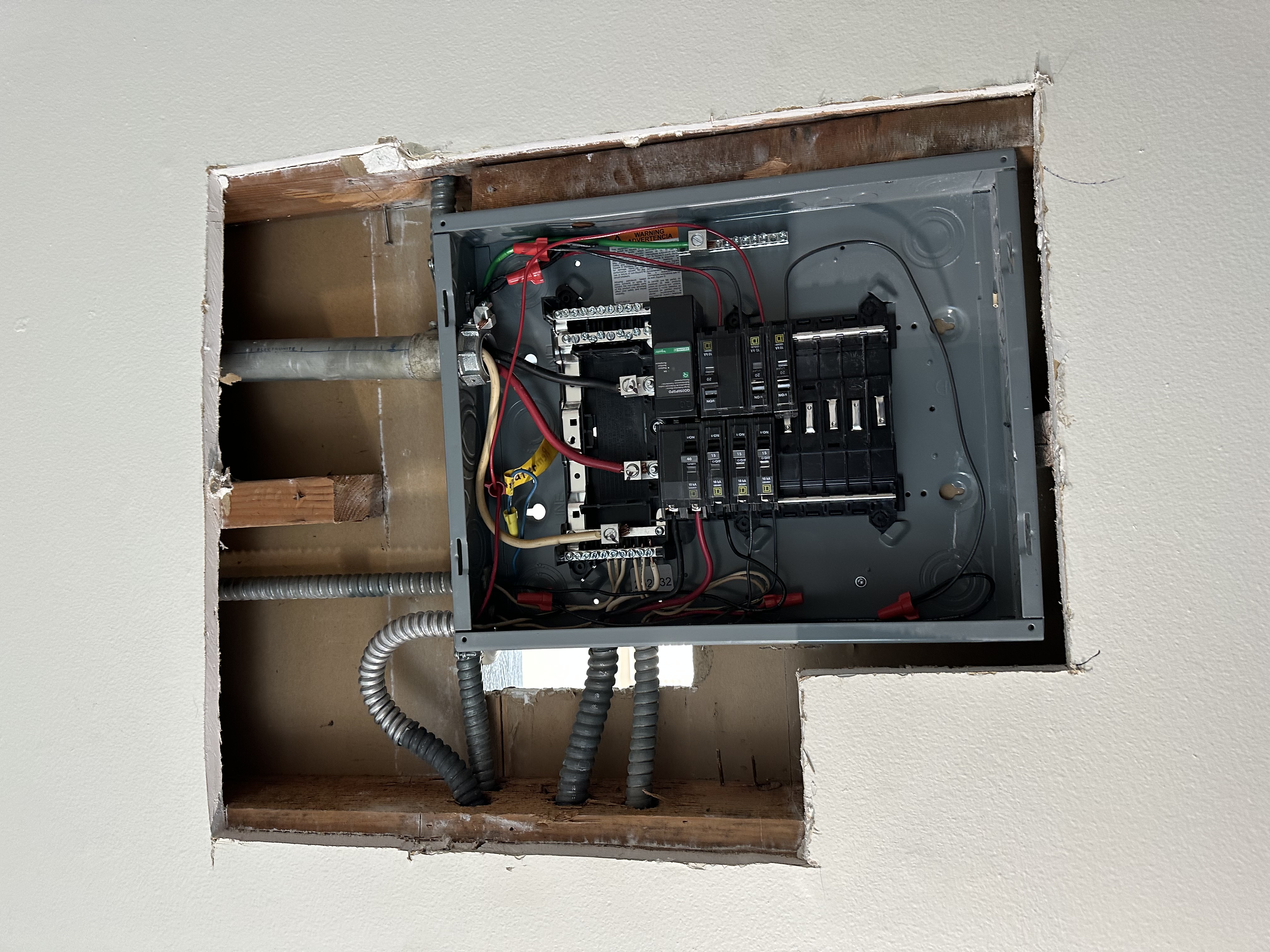 Remodel Panel Cut-in & Rewire